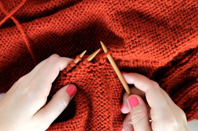 Le tricot contre le stress
